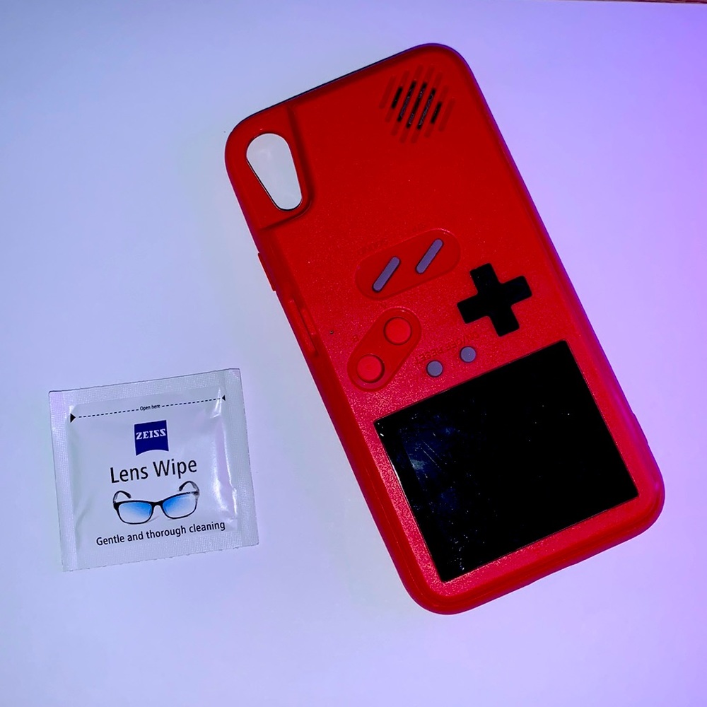XR iPhone case with a video game system!